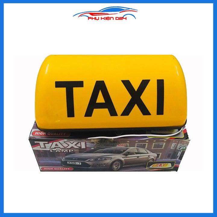 Mào taxi có đế nam châm có đèn kích thước 29cmx10cmx13cm