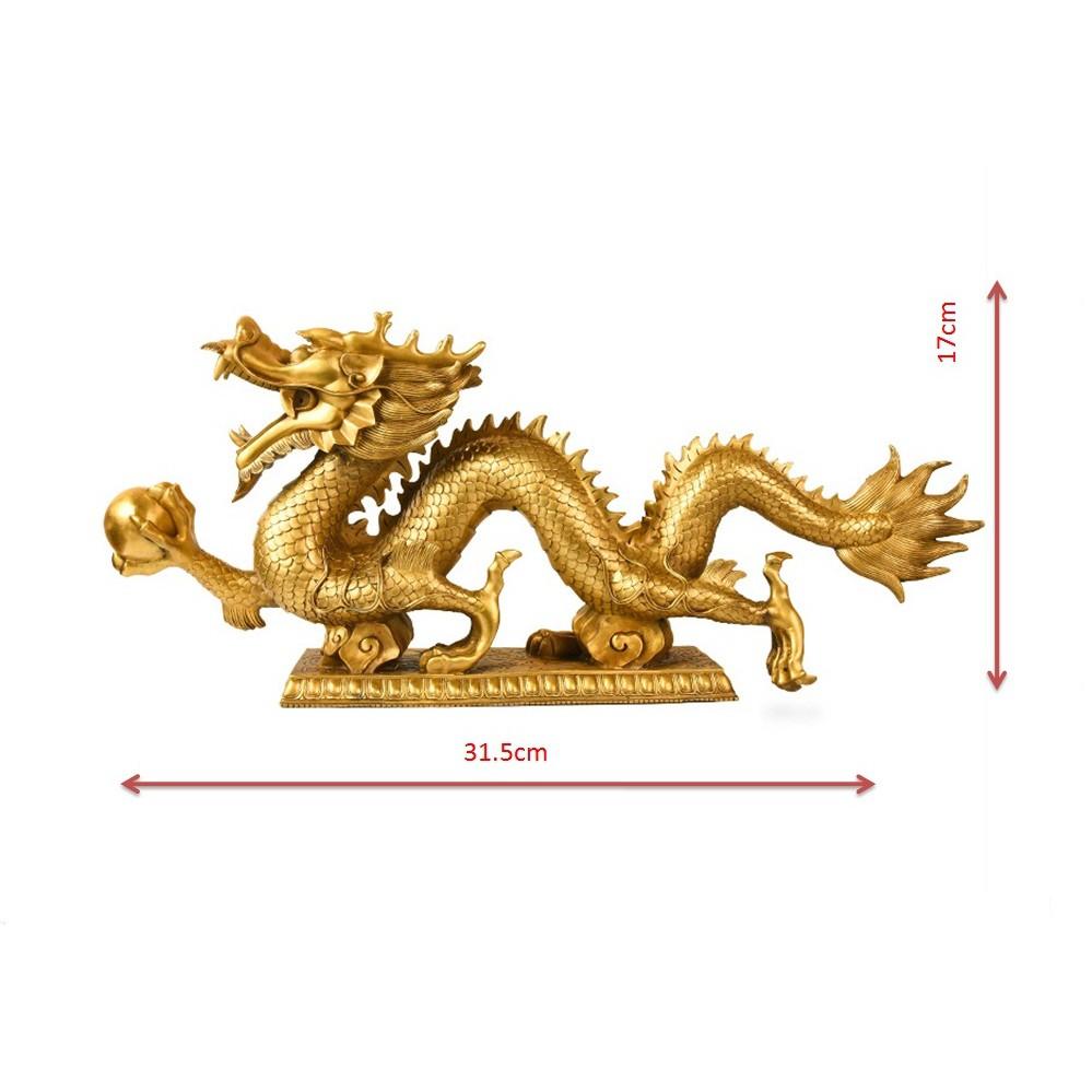 Tượng rồng bằng đồng thau cỡ đại