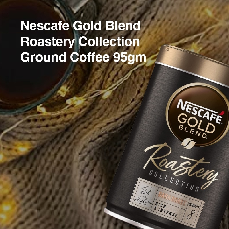 Cà phê hòa tan Nescafé Gold Blend Roastery Collection Dark Roast 95g