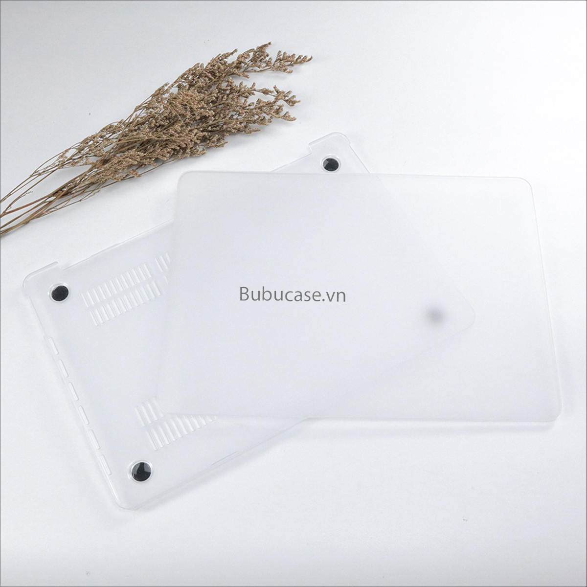 Ốp Cho Macbook - Case Cho Macbook Nhựa Dẻo Trắng Mờ Cao Cấp - Full Dòng 13" - 16"