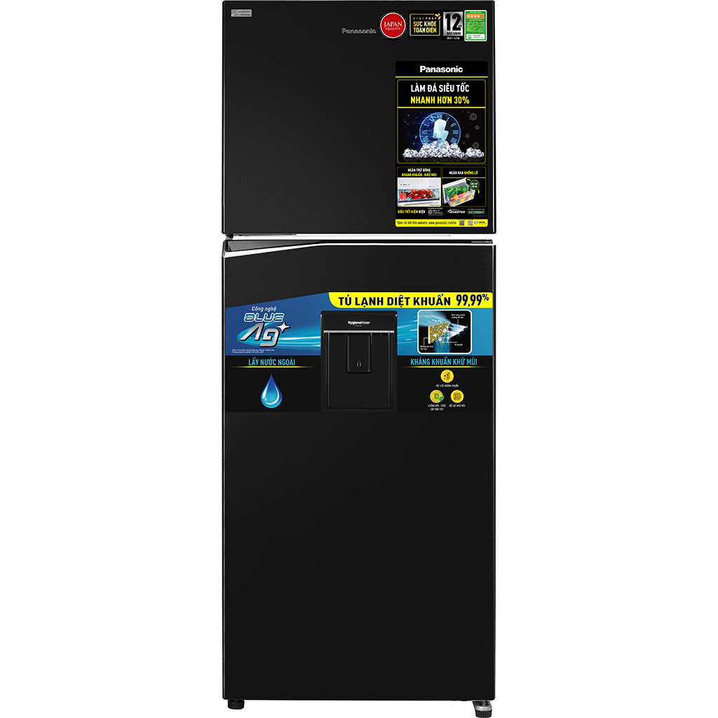 Tủ lạnh Panasonic Inverter 366 lít NR-TL381GPKV - Hàng chính hãng [Giao hàng toàn quốc]