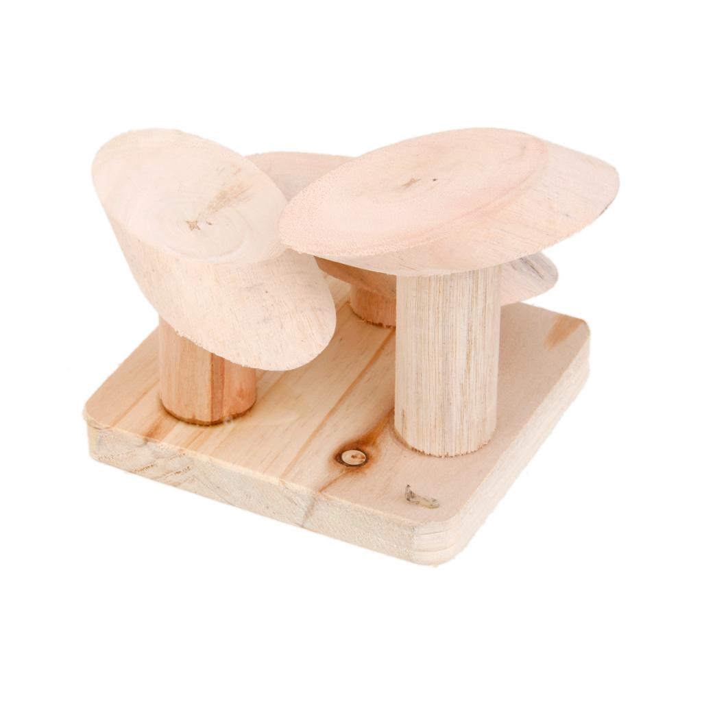 Rats Ladder Hamster Climbing Toy Ladder Wooden Mouse Exercise Funny Toy