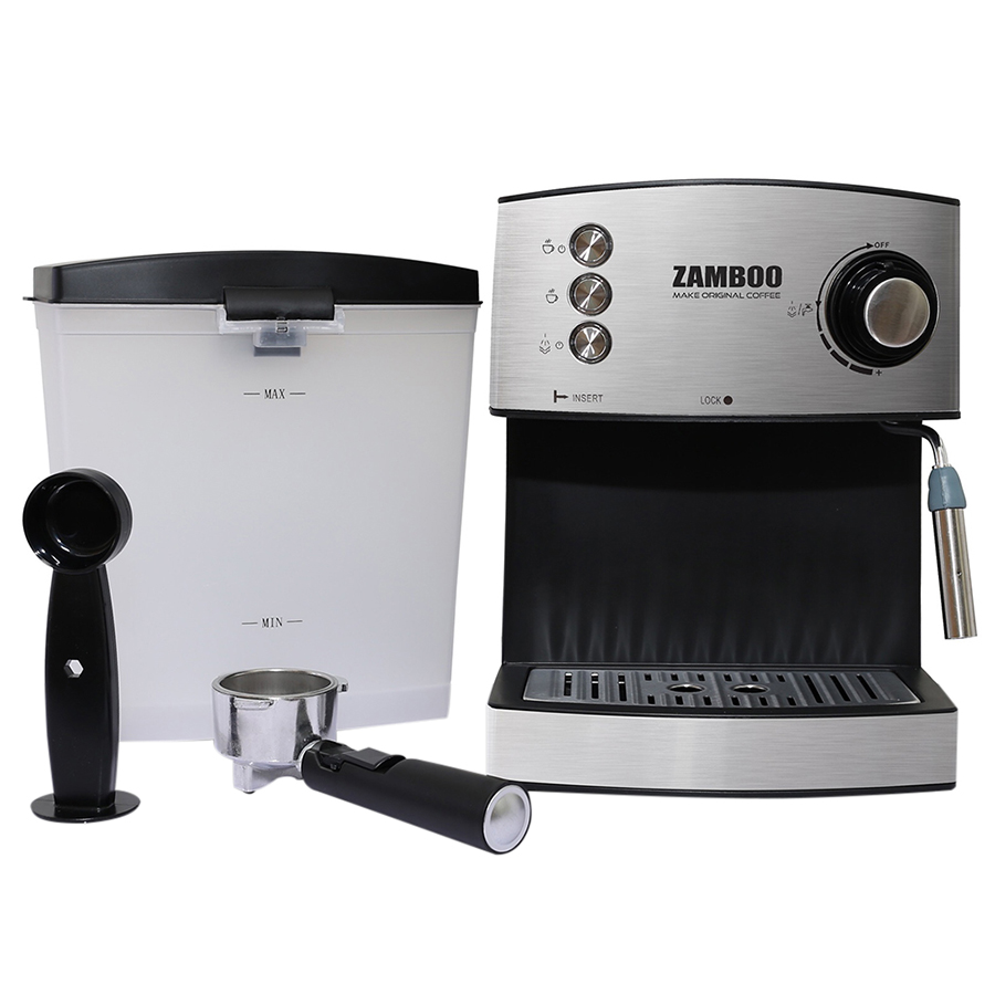 Máy Pha Cà Phê Espresso Zamboo ZB-88CF (1.6L) - Hàng chính hãng