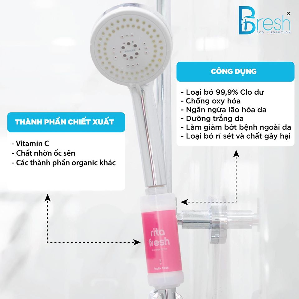 Lõi lọc nước vòi sen - Rita Fresh