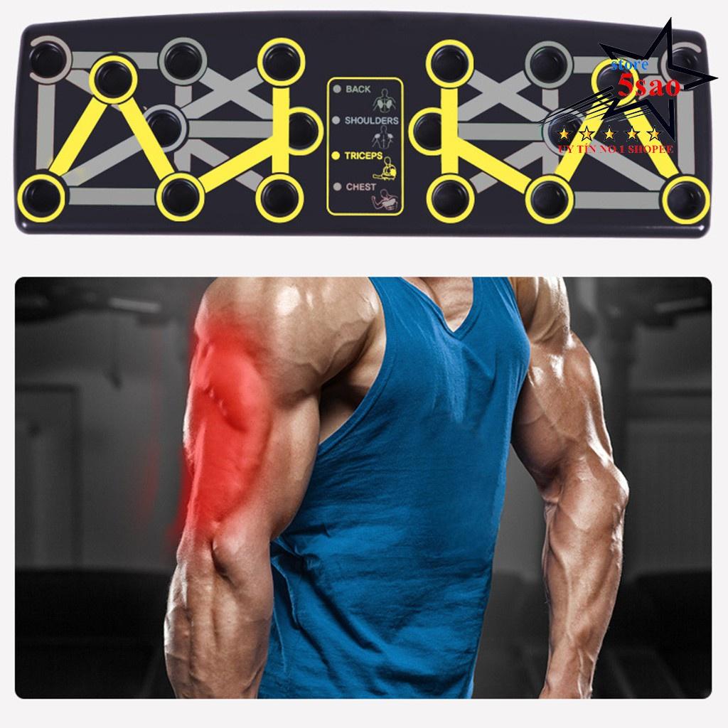 Bàn Tập Chống Đẩy Power Press Push Up Gym Tại Nhà Dụng Cụ Hít Đất Đa Năng 2021