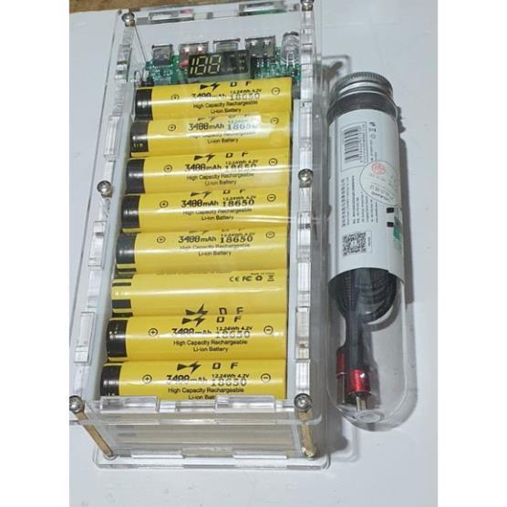 Sạc dự phòng 16 pin 18650 các loại ( moi 100% )