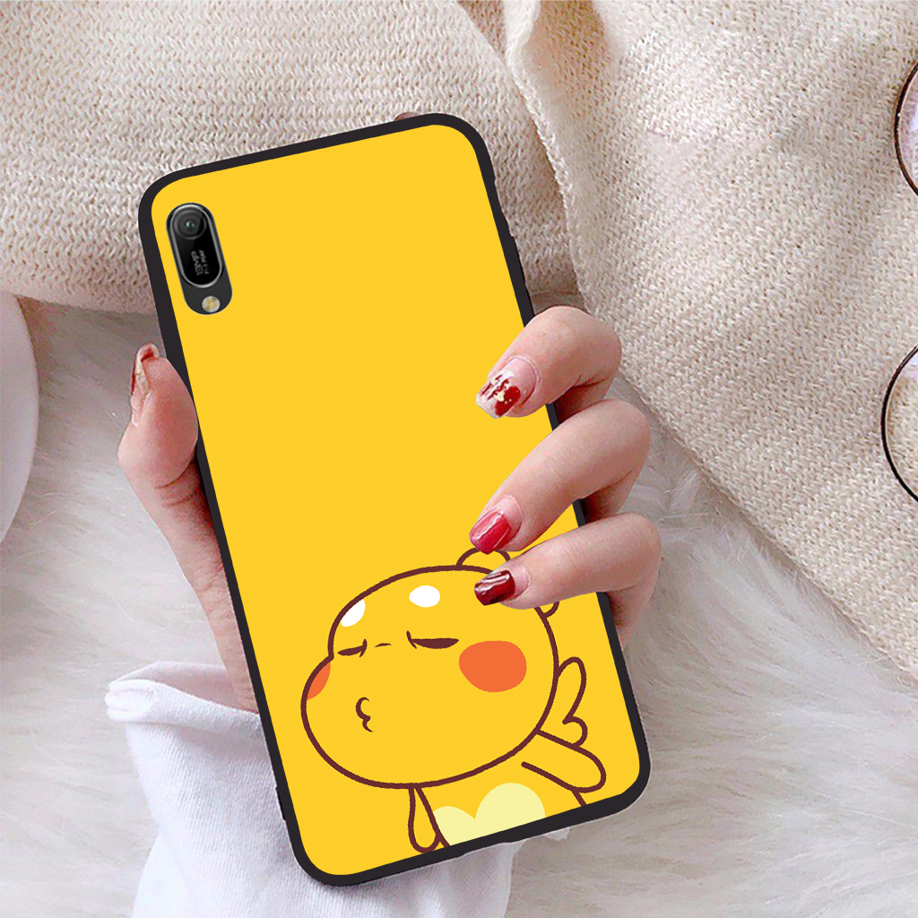 Ốp lưng dành cho Huawei Y6 Pro 2019 viền dẻo TPU Bộ Sưu Tập Khủng Long Lai Ong - Hàng chính hãng