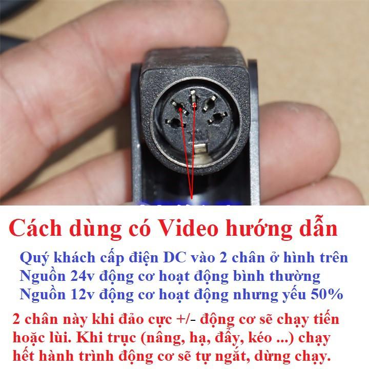 Động cơ dạng trượt các loại, nâng cao tối đa 233mm và 250Kg