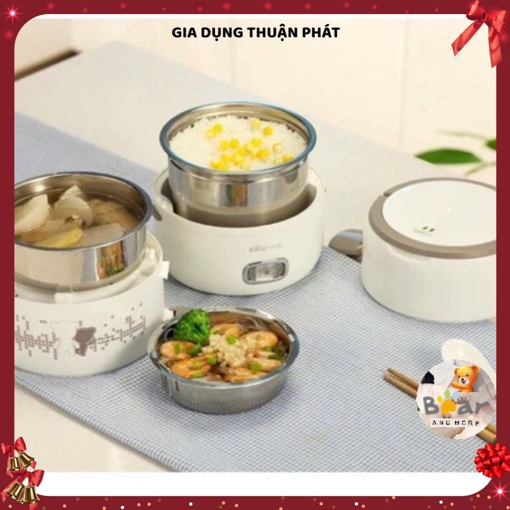 Hộp cơm cắm điện Bear DFH-S2123, dung tích 2.0L, sử dụng để nấu, hâm nóng và giữ nhiệt cho thức ăn, dùng cho văn phòng