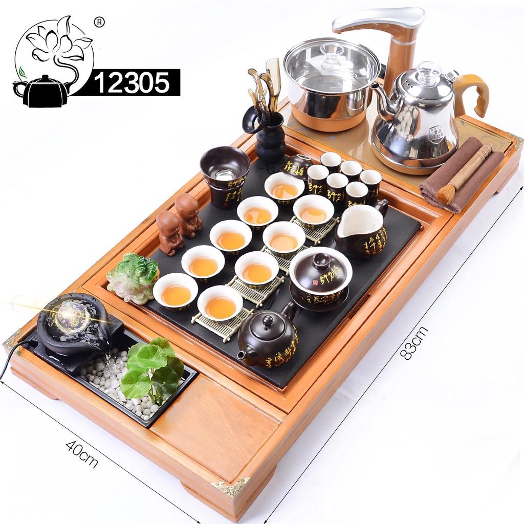 Bàn trà điện mã 123 gỗ thông - bàn trà điện thông minh đa năng - bảo hành 12 tháng - làm quà tặng, quà biếu lịch sự, sang trọng, ý nghĩa.