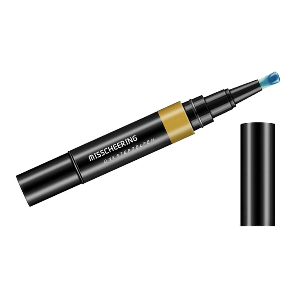 One Step Gel Nail Polish Pen 3 In 1 Ngâm UV UV Nail Varnish Lacquer