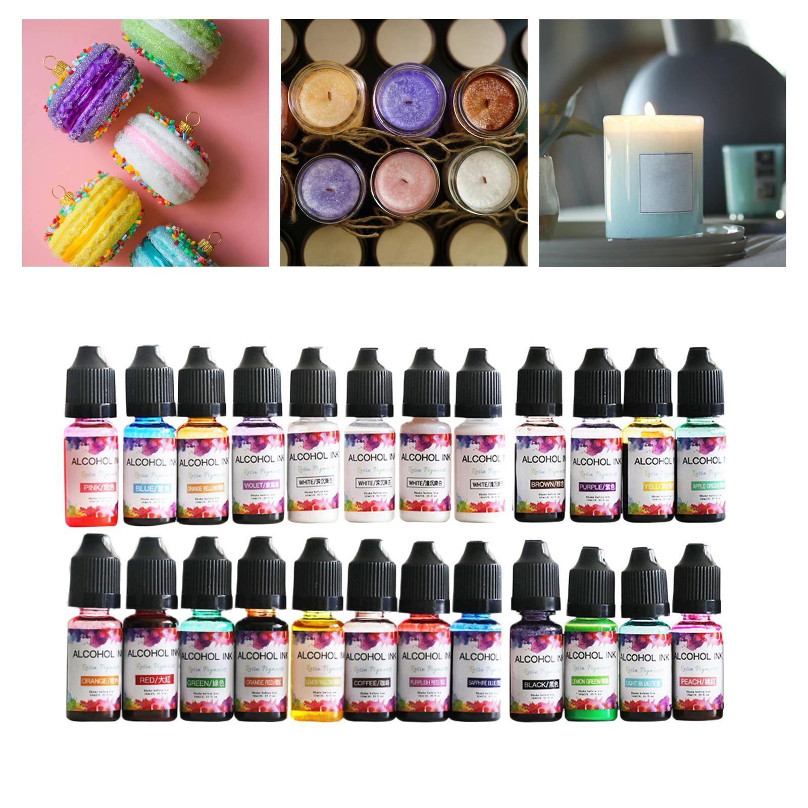 6 Bottles 10ml Soap Colors Food Grade DIY Colorants Pigments