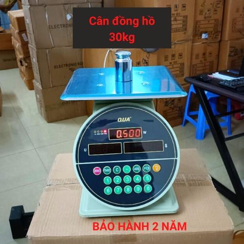 Cân đồng hồ điện tử tính tiền QUA - Q1 ( 30kg ) hiển thị 2 mặt ( bảo hành 24 tháng )