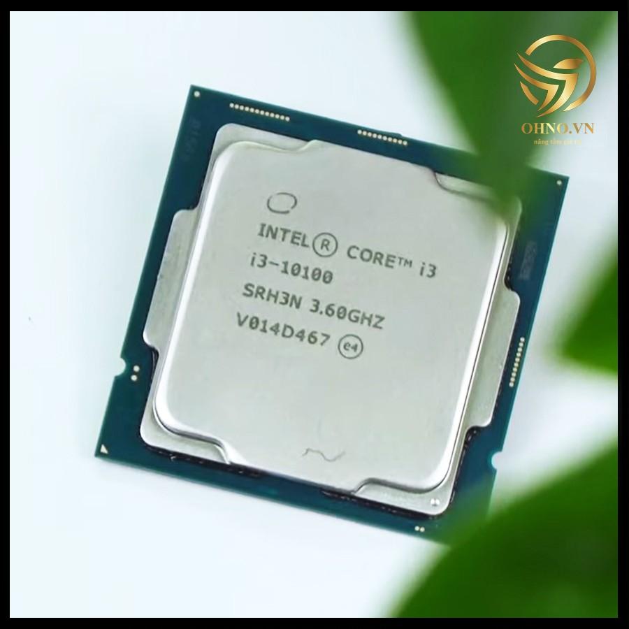 CPU Box Desktop Intel Core CPU intel I3 10100 Bộ Vi Xử Lý Trung Tâm Máy Tính Intel Full Box hàng chính hãng