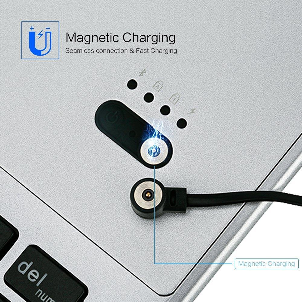 Backlit Universal Aluminum Bluetooth Wireless Keyboard for iOS Android PC