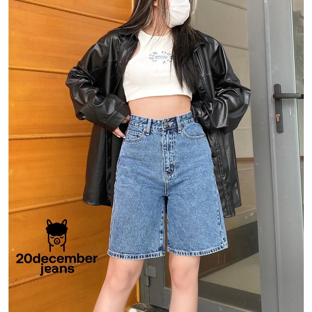 Quần Biker Jeans chỉ trắng 20decemberjeans mã 1119
