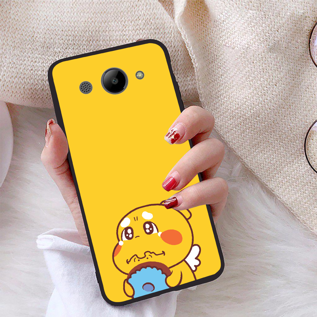 Ốp lưng dành cho Huawei Y3 2017 viền dẻo TPU Bộ Sưu Tập Khủng Long Lai Ong - Hàng chính hãng