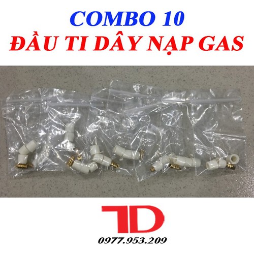 Combo 10 Đầu ti dây nạp GAS