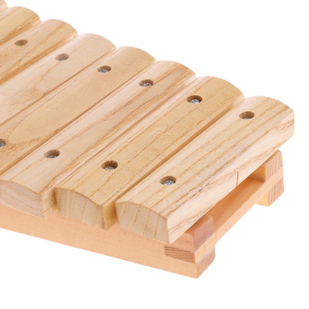 Sunnimix Gỗ Đàn Gõ Xylophone Giáo Dục Đồ Chơi Âm Nhạc 15 Màu W/Be Vồ Cho Đồ Chơi Trẻ Em