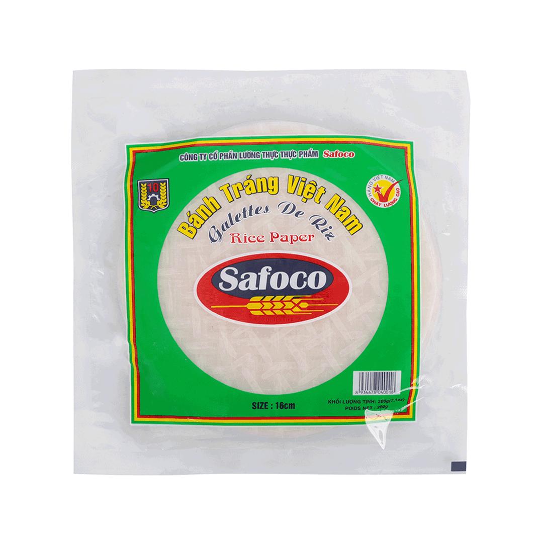 Bánh Tráng Safoco 16cm Bịch 200G – 8934678040018