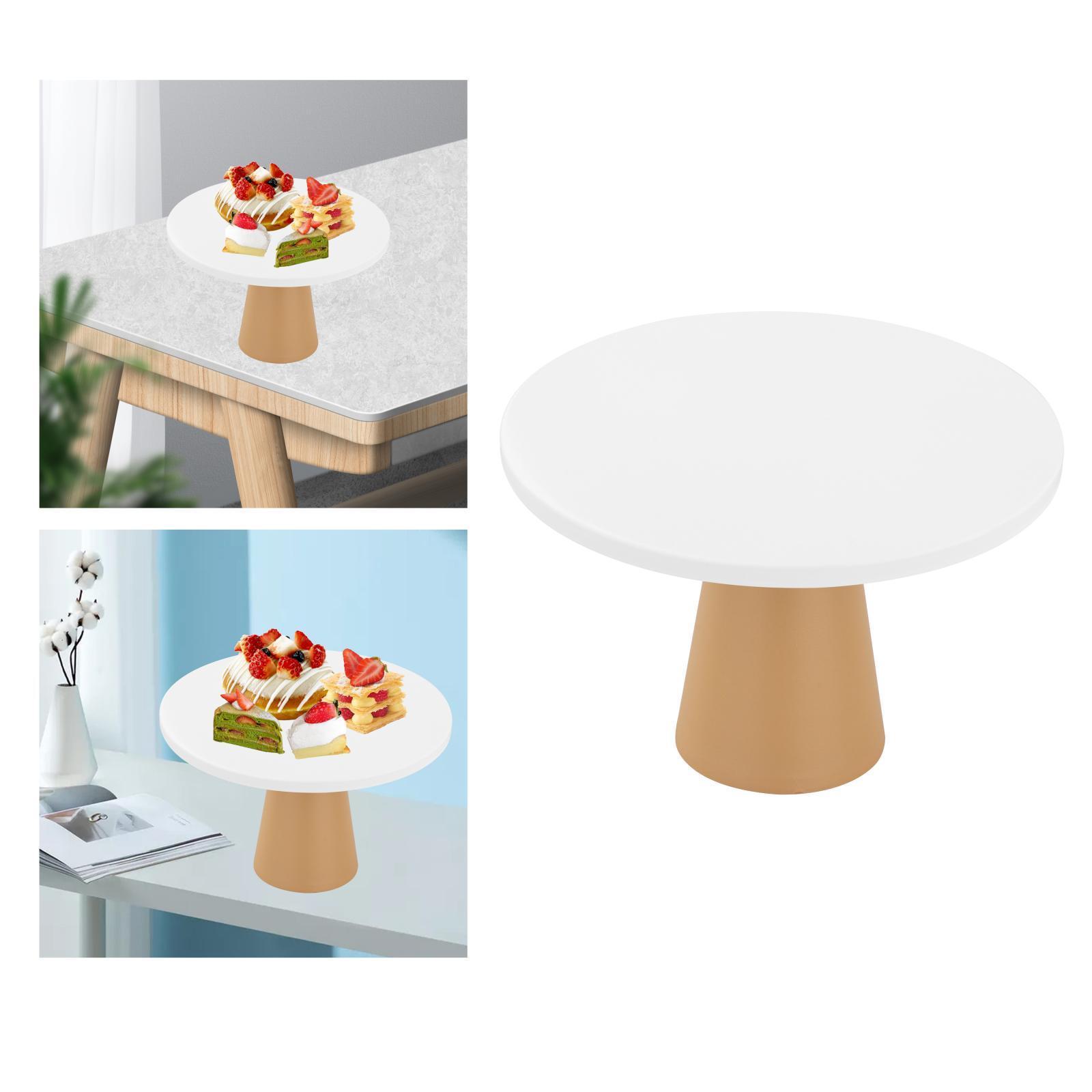 Cake Plate Round Decoration Kitchenware for Birthday Party Wedding