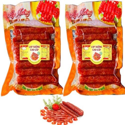 500G LẠP XƯỞNG HEO ĐẶC BIỆT LOẠI CÂY DÀI THƯƠNG HIỆU TÂN LỘC PHÁT