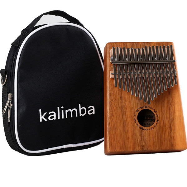 Đàn Kalimba KG99 gỗ mahogany nguyên tấm 17 phím- Nhạc cụ Châu Phi