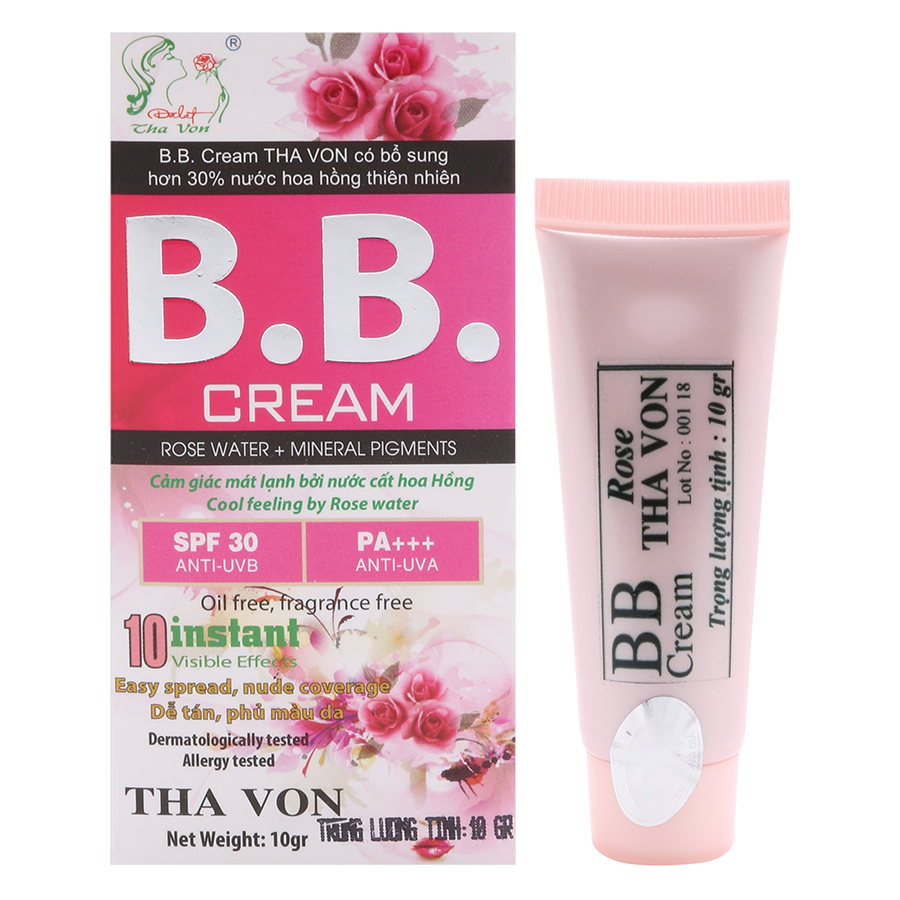 BB Cream Hoa Hồng Tha Von