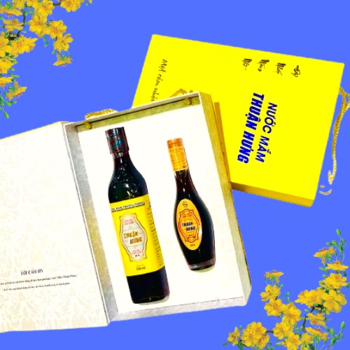 HỘP QUÀ TẾT NƯỚC MẮM THUẬN HƯNG 60 ĐỘ ĐẠM