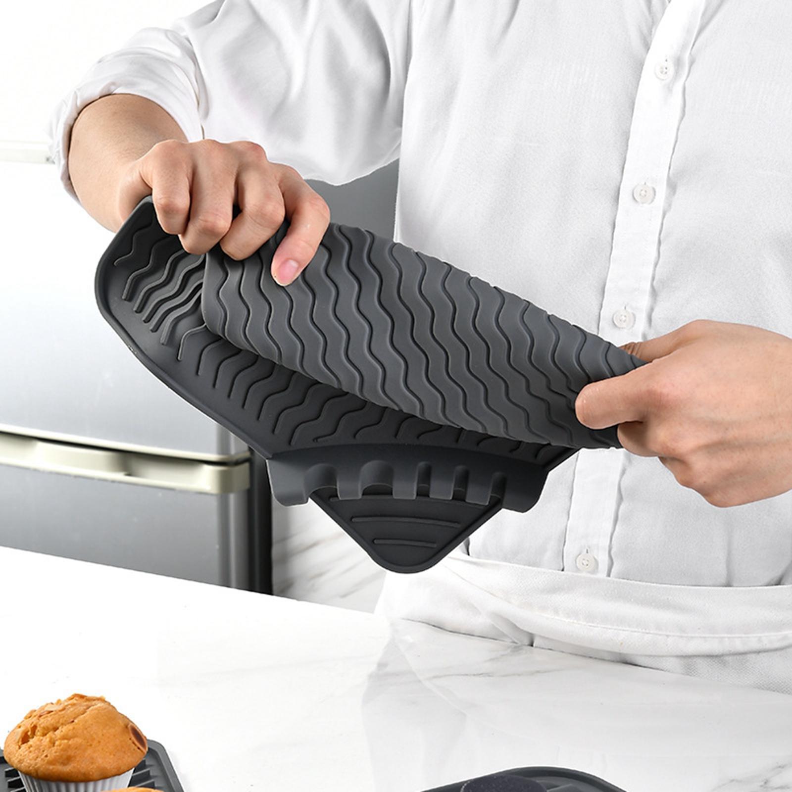 Non Slip Drying Pad Utensil Drying Board Tray for Countertop RV