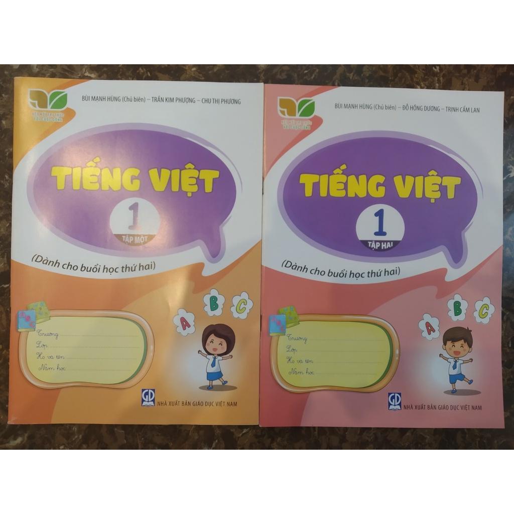 Sách - Combo Tiếng Việt 1 - Dành cho buổi học thứ hai (Tập 1+Tập 2)