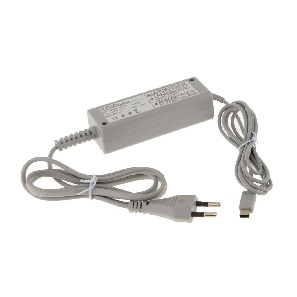 AC Home Wall Power Supply Adapter Charger for Nintendo Wii U Gamepad EU Plug