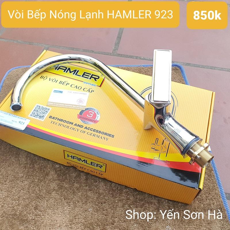 Vòi rửa chén bát nóng lạnh Hamler 923