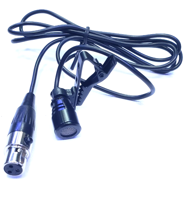 Mic kẹp áo jack cắm XLR mini màu đen