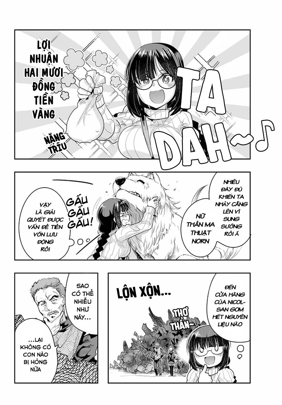 chuyển sinh thành con gái, tôi sẽ sinh tồn tại dị giới - yoku wakaranai keredo isekai ni tensei shiteita you desu chapter 15 4