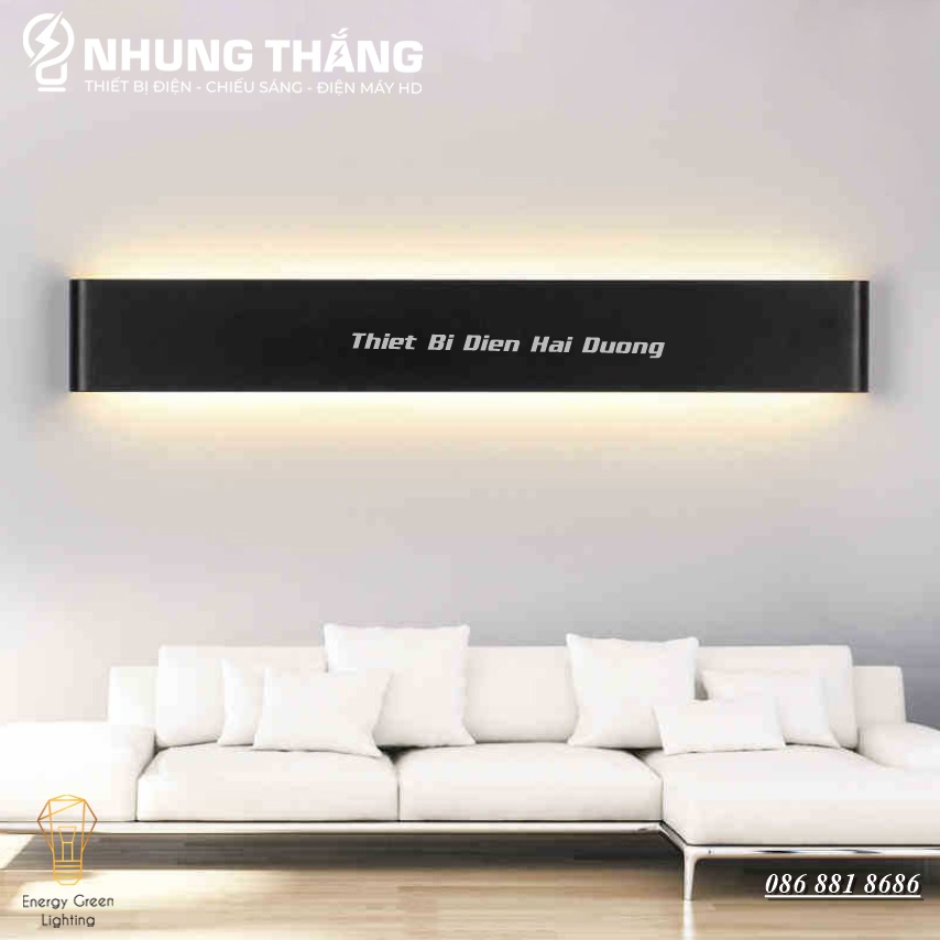 Đèn hắt tường 2 đầu kiểu dáng hiện đại size 91cm TN185 - 32w - Decor trang trí - Tạo điểm nhấn cho không gian nhà bạn - Có Video