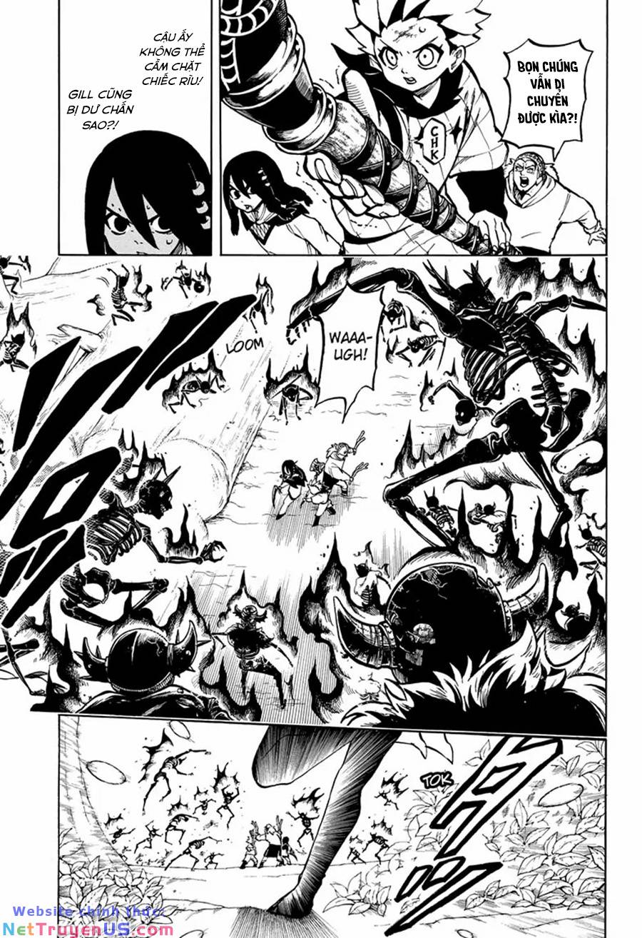 gill: "không ai có thể đánh bại ta khi ta dùng rìu!" chapter 8 9