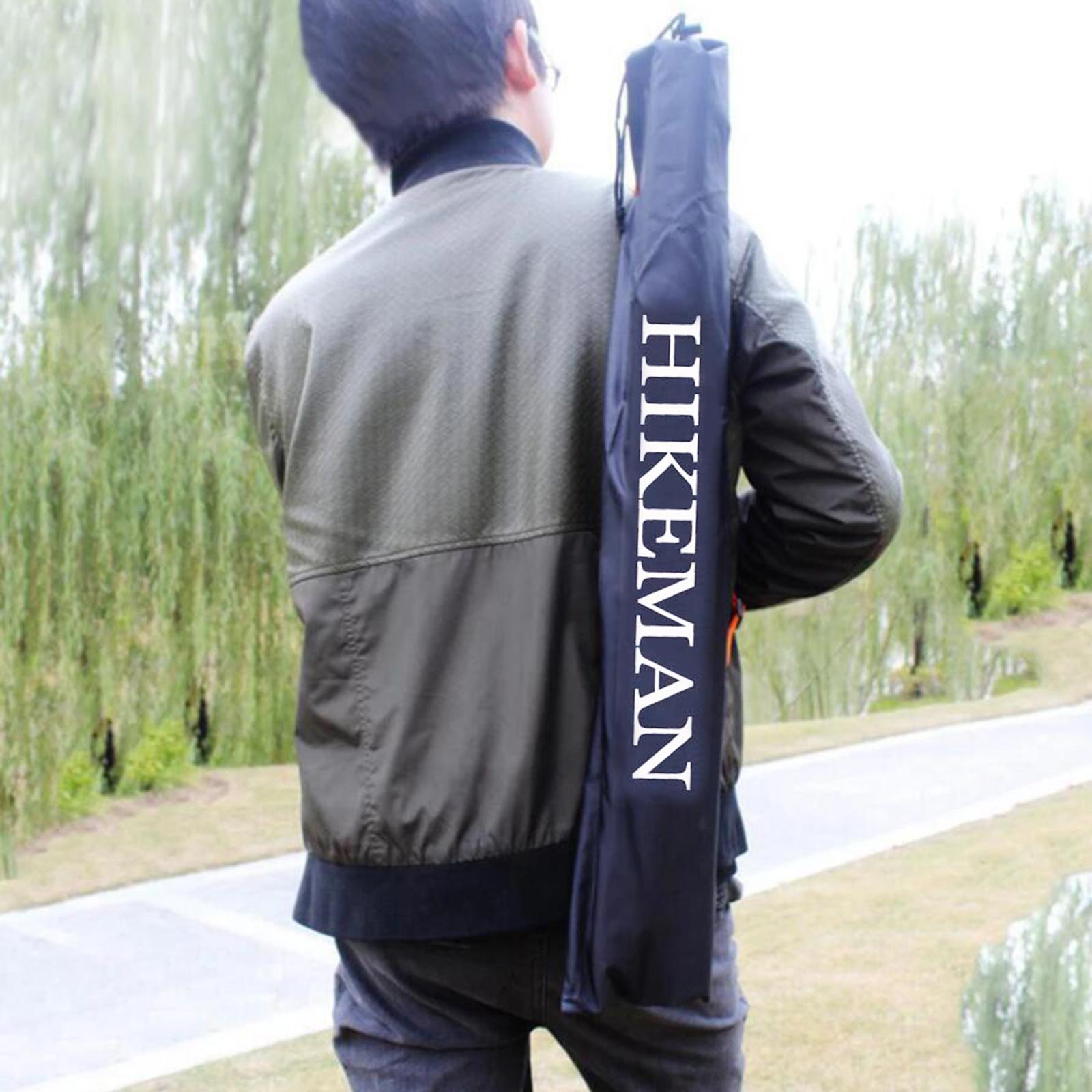 Waterproof Tent Poles Storage Bag with Drawstring Trekking Camping Equipment