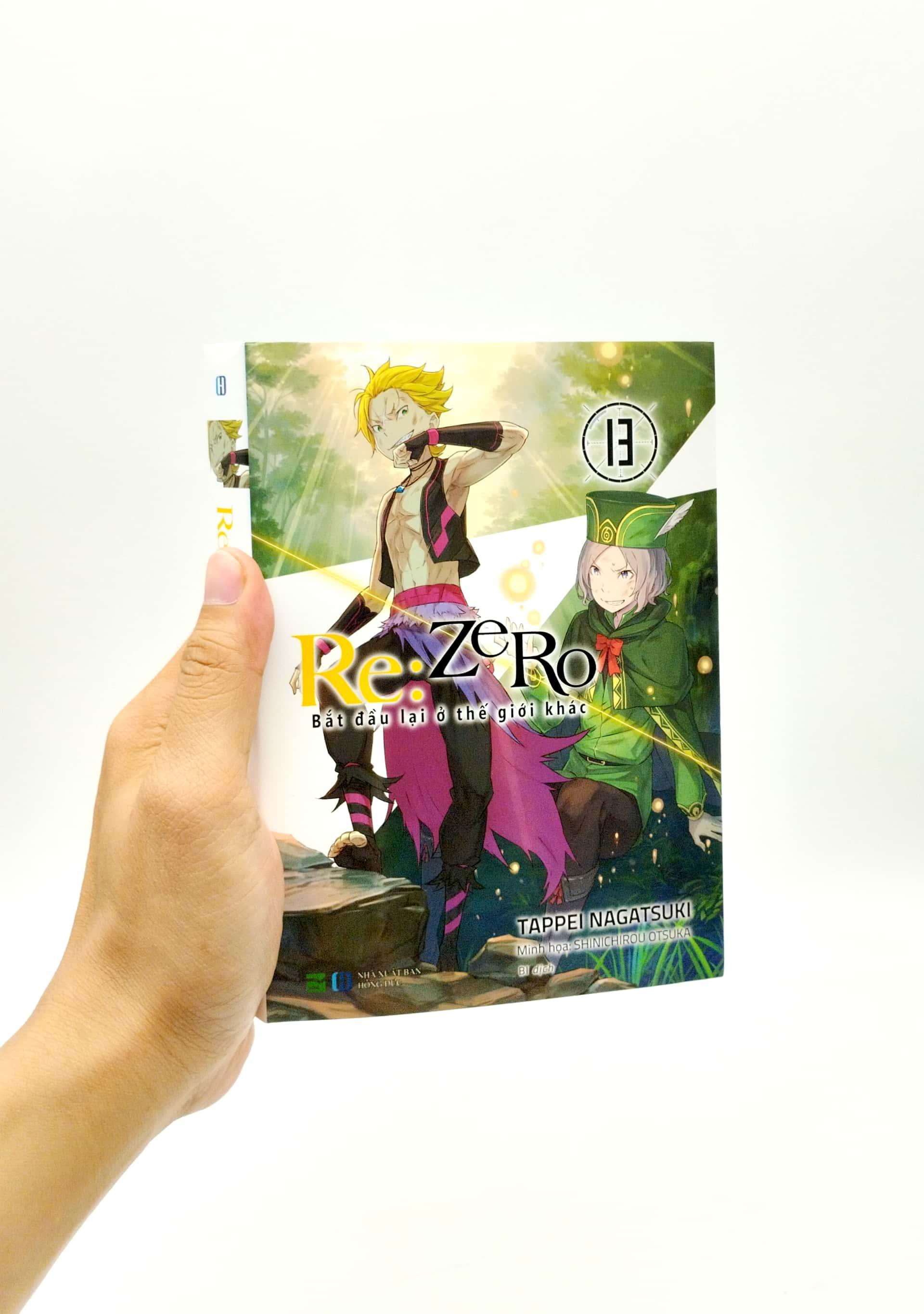 Re:zero - Bắt Đầu Lại Ở Thế Giới Khác 13 - Tặng Kèm Bookmark PVC In Màu