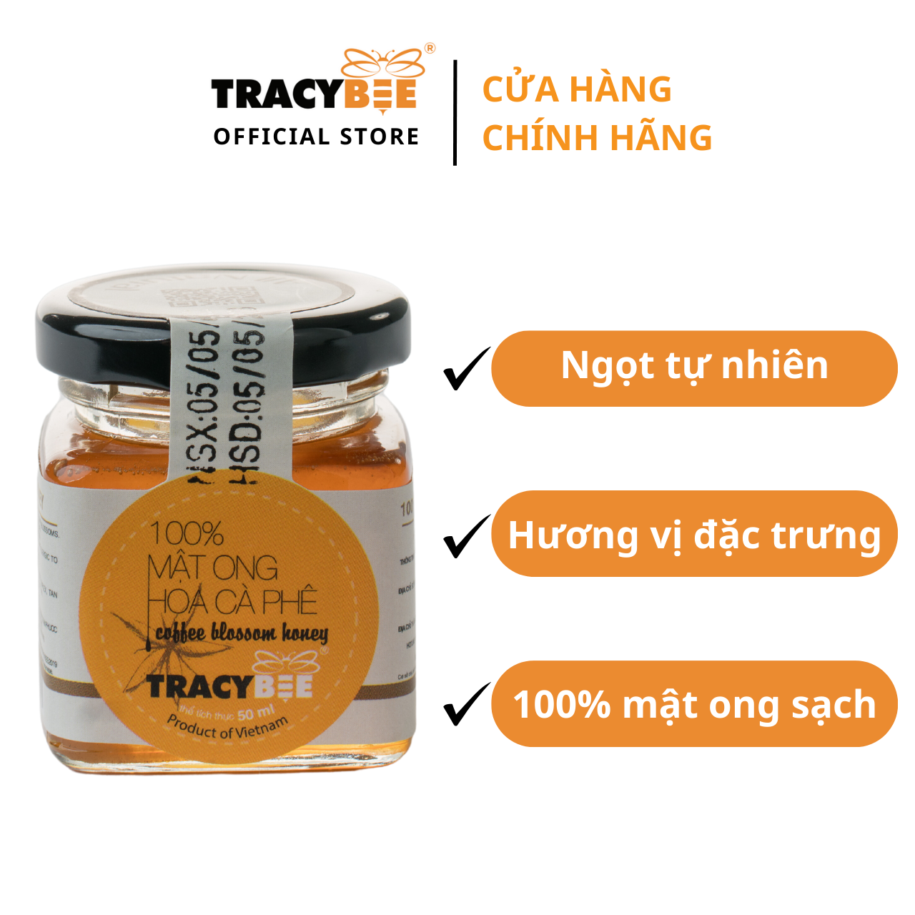 Mật ong hoa cà phê 50ml