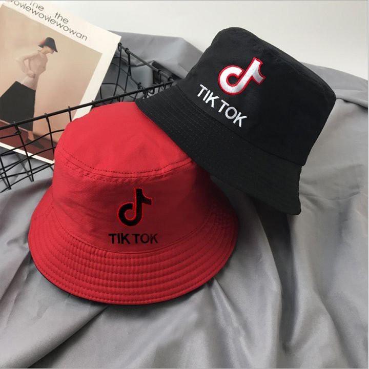 Mũ bucket nam nữ nón tai bèo Tik Tok 2 mặt vành tròn Nhiều Màu Phong Cách Ulzzang Unisex