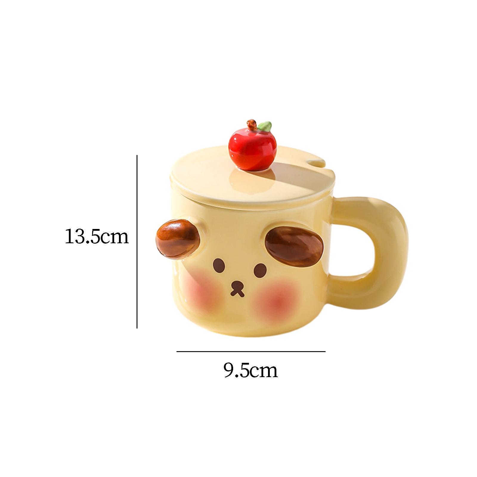 Ceramic Coffee Mug Tea Cup Household Creative Novelty Birthday Gifts Milk Mug Cup Coffee Cup for Valentines Day Office Hotel Beverage Friends