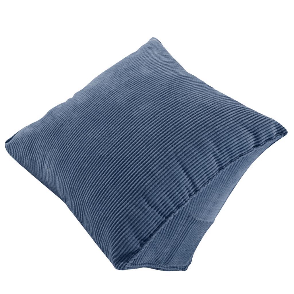 1 Pair Triangular Waist Cushion Lumber Pillow Backrest Pad Office Sofa Decor