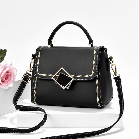 Túi xách nữ da mềm khóa thoi Hàn Quốc KT25 - Danfashion
