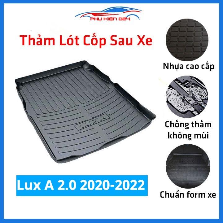 Thảm nhựa lót cốp cho Vinfast Lux A 2.0 2020-2021-2022 nhựa dẻo dày dặn đàn hồi tốt