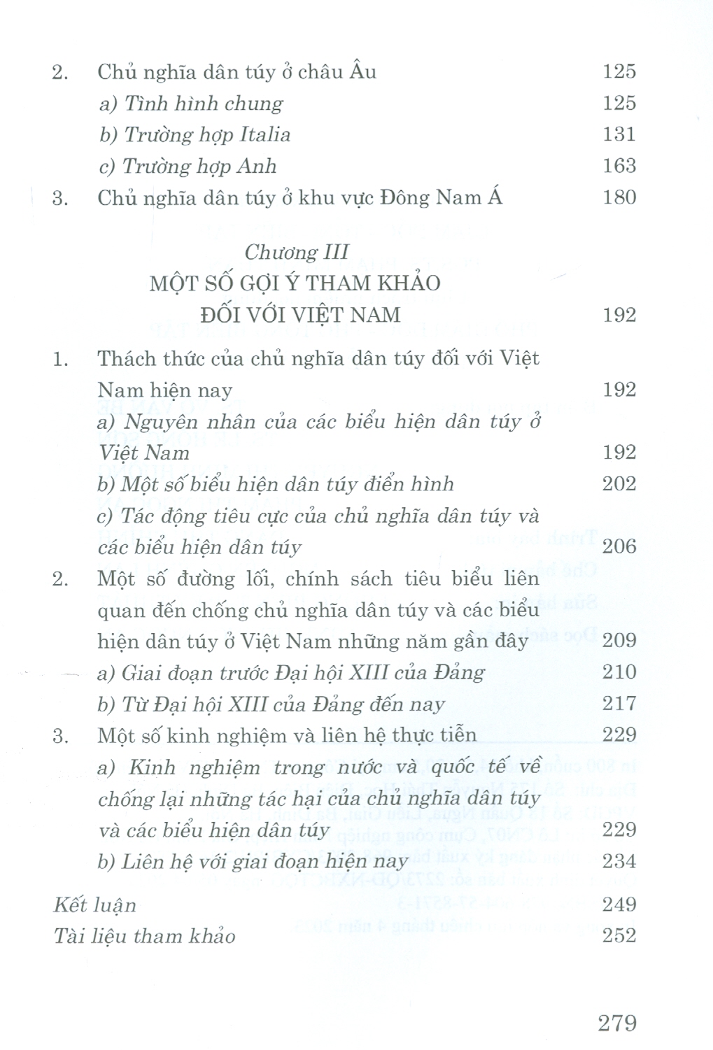 Chủ Nghĩa Dân Túy Trong Đời Sống Chính Trị Thế Giới Và Gợi Ý Tham Khảo Đối Với Việt Nam