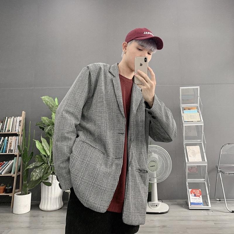 Sale 50% áo blazer unisex nam nữ áo vest hang quốc