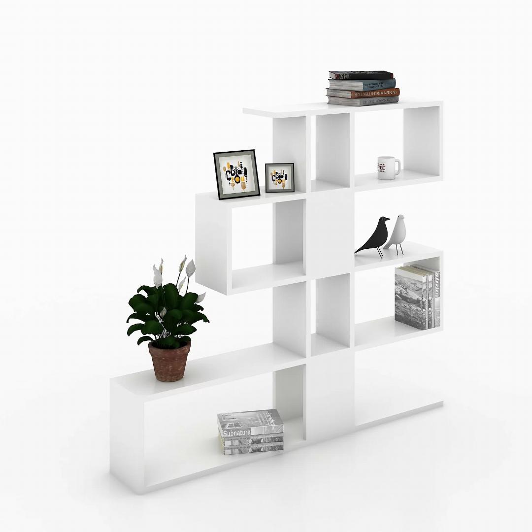 Giá sách giá rẻ hiện đại từ gỗ công nghiệp SMLIFE Behati
