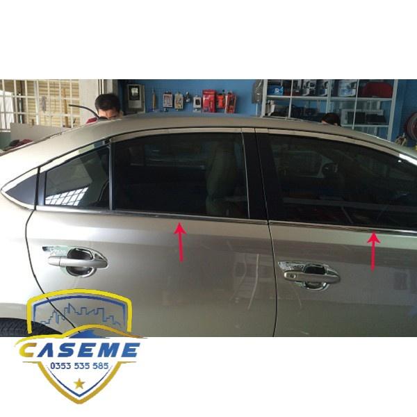 VIOS,Bộ 4 Nẹp Chân Kính Xe VIOS 2008 đến 2021