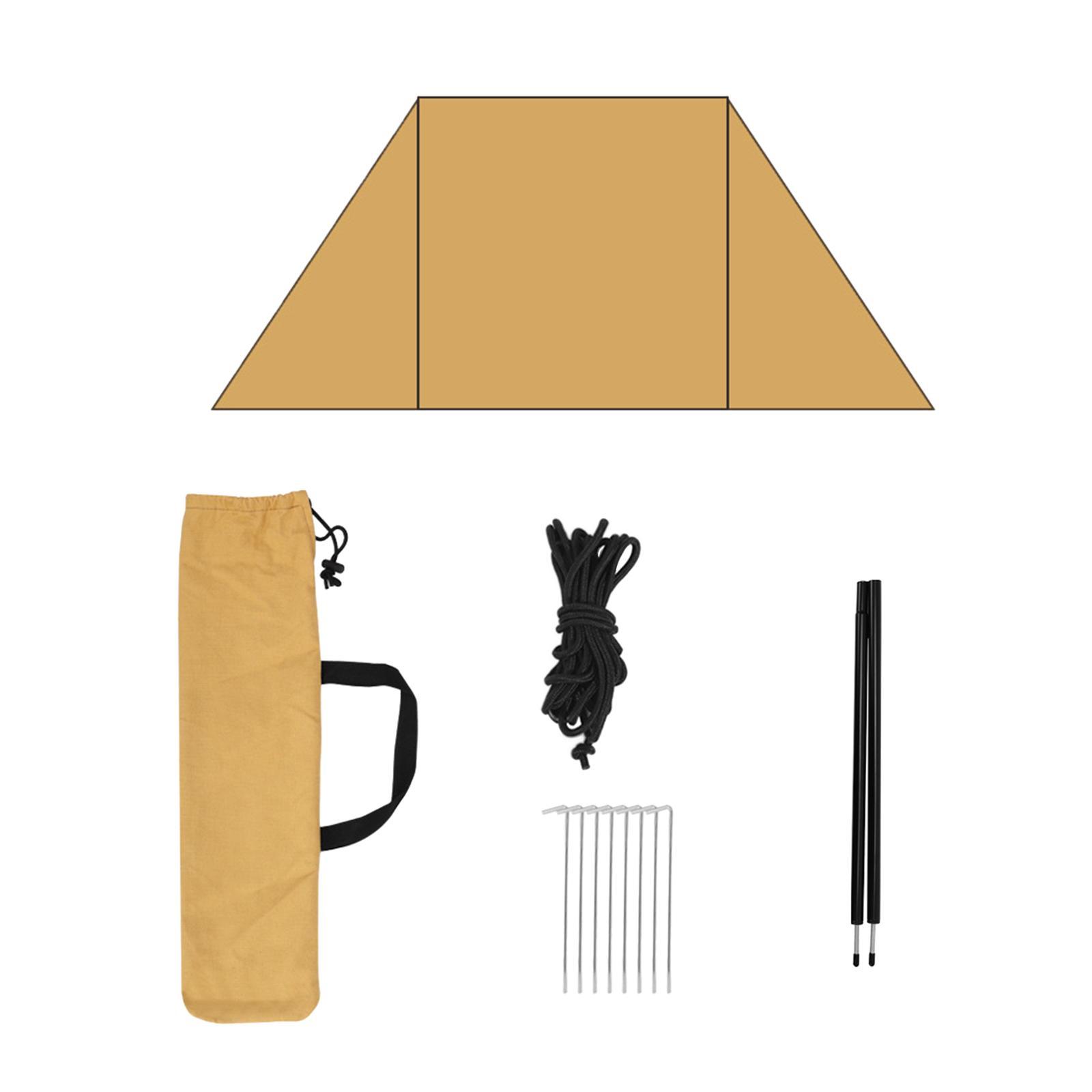 Outdoor Camping Windshield Windscreen for Garden BBQ Hiking